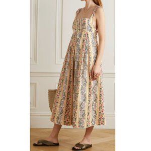 Agua by Agua Bendita Hortensia printed midi dress